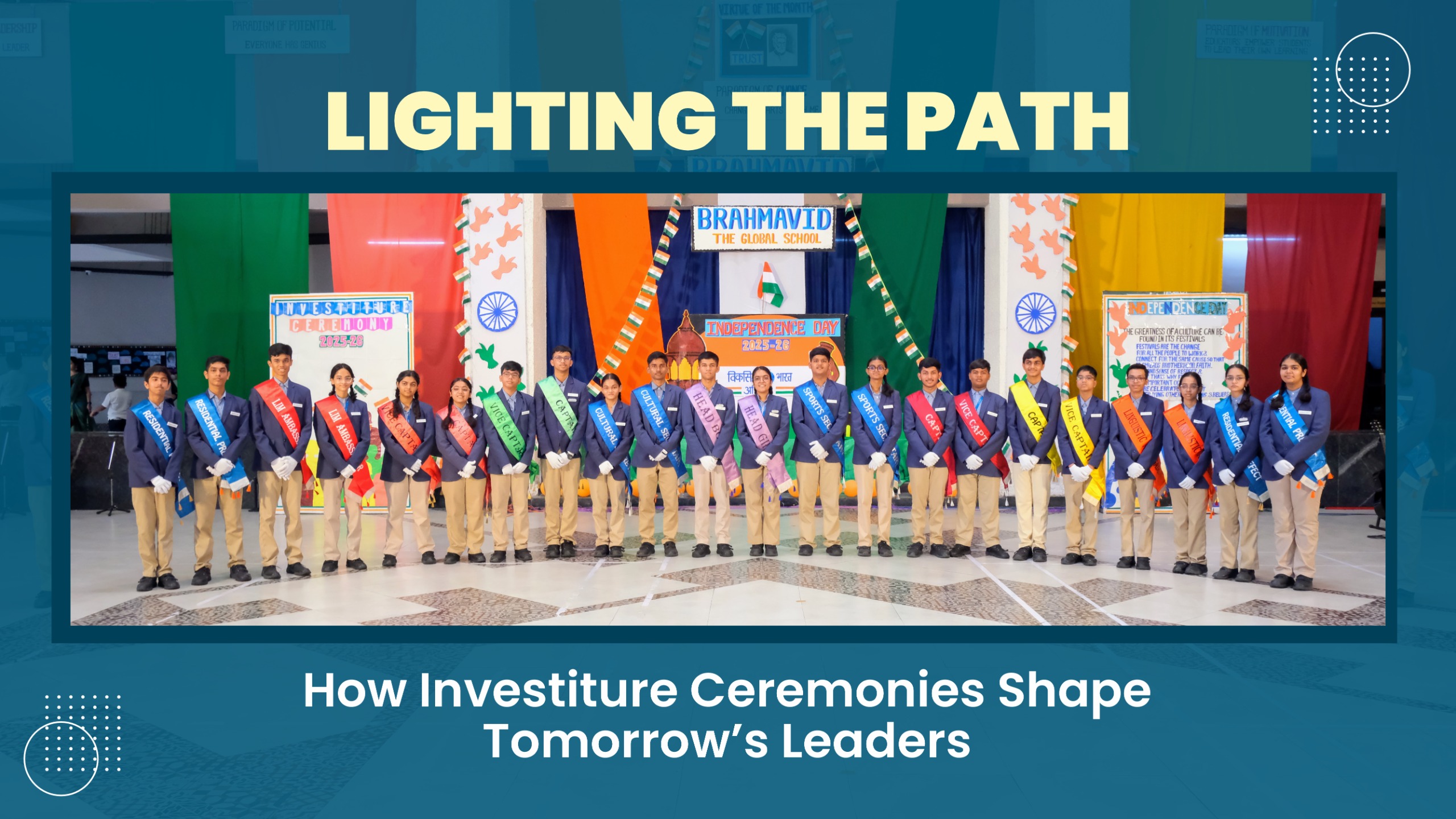 Lighting the Path: How Investiture Ceremonies Shape Tomorrow’s Leaders